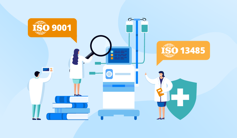 ISO 13485 vs. ISO 9001 to Attest Medical Device Manufacturers’ Compliance